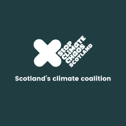 Stop Climate Chaos Scotland logo